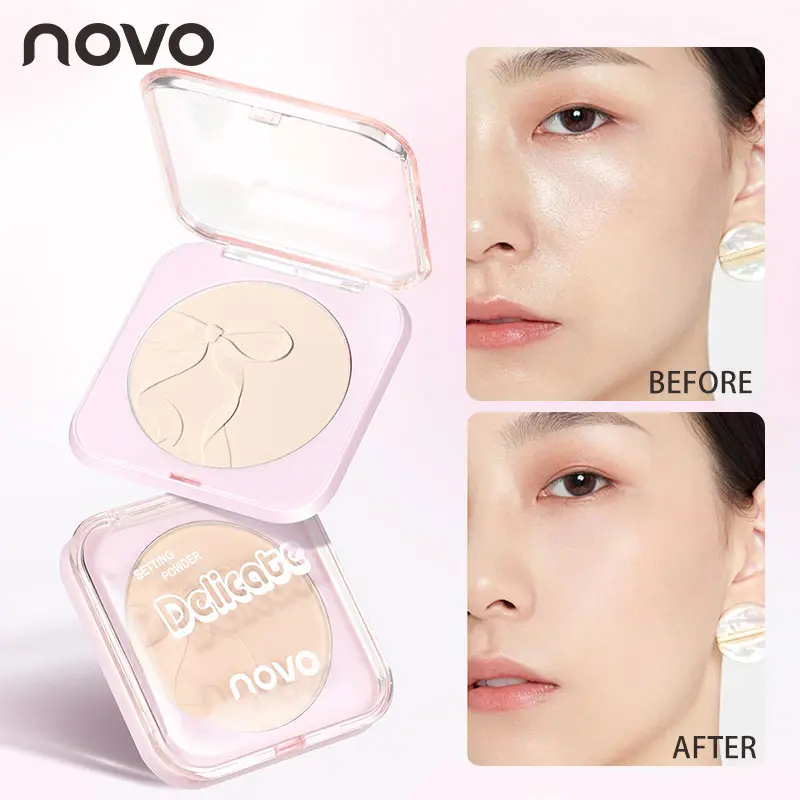 Long-Lasting Matte Finish Powder, Waterproof & Breathable, Controls Shine, Blurs Fine Lines & Pores, Suitable for All Skin Types