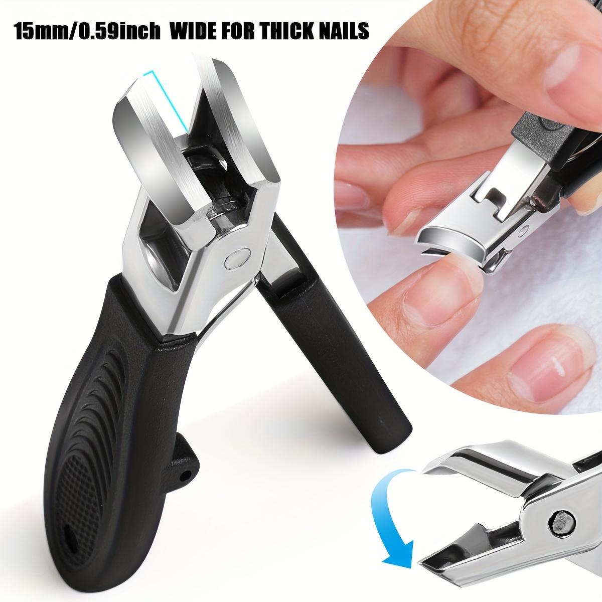 5pcs Includes Heavy Duty Clippers Nail File Cuticle Nipper Grooming Tools Professional Manicure Set Foot Care‌ Stainless Durability Pedicure Kit