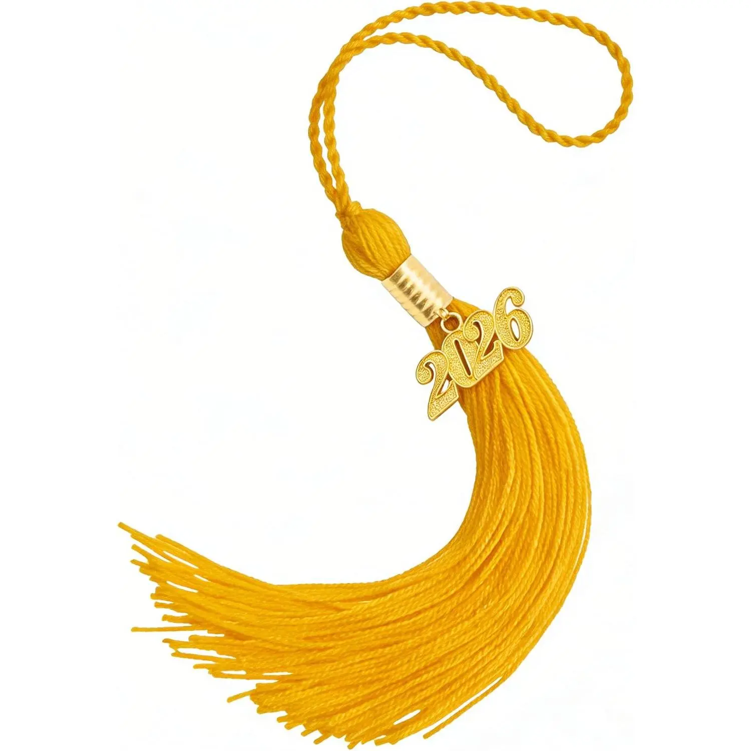 2026 Tassel Graduation, Graduation Cap Tassel,Class of 2026 Tassels with 2026 Year Golden Charms Grad Cap Hat Accessories Ceremony Decoration ()