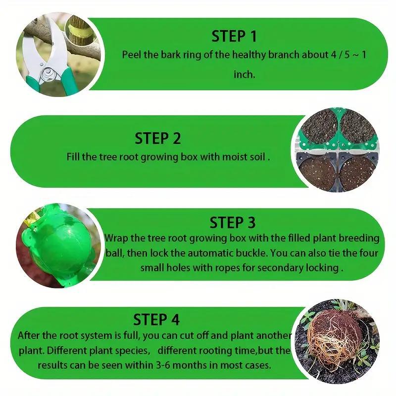 Plant Rooting Ball, 20pcs Rooting Ball Grafting Tool, High Pressure Plant Propagation Ball, Plant Cutting Rooting Ball Device, Garden Supplies #TOP PICKS