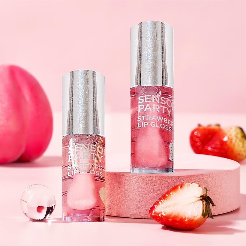 Moisturizing Lip Oil, 2 Counts/set Long Lasting Hydrating Lip Gloss, Glossy Lip Glaze, Portable Lip Plumper for Daily Makeup, Plumping Lip Oil for Girls & Women, Lip Plumper Gloss, Makeup Products Beauty Products