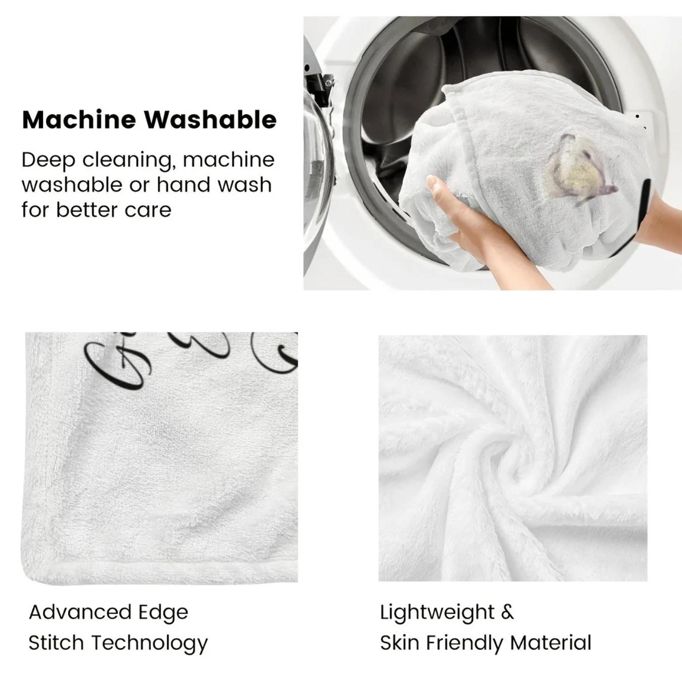 Cute Excavator Construction Truck Blanket Soft Polyester Throw Blanket Skyscraper Pattern Cozy Machine Washable Blanket for Bedroom Living Room Kids Gift