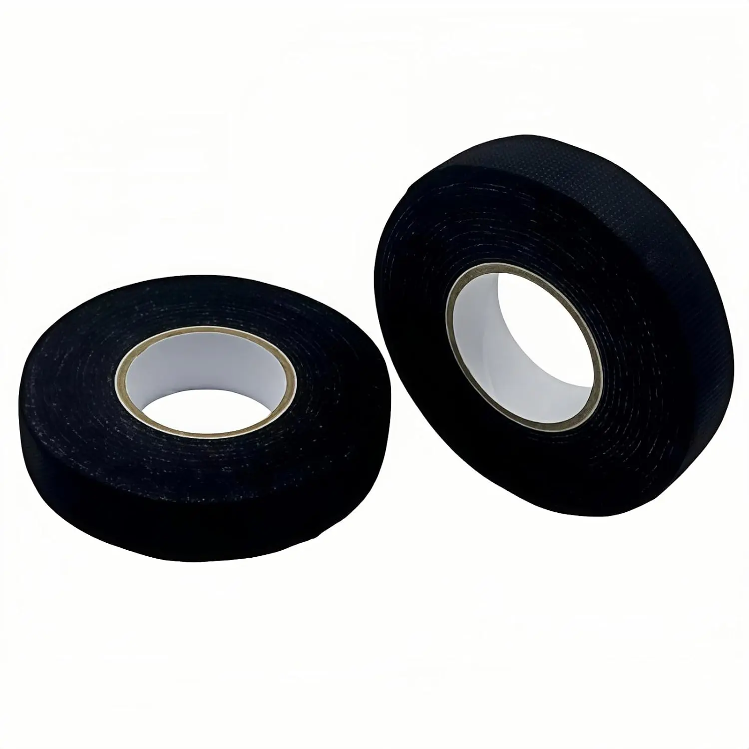 2 Roll Wire Harness Tape,3/4 Inch x 50 FT( 100 FT) High Temp Wiring Loom Harness, Self-Adhesive Felt Cloth Electrical Tape for Automotive Engines, Noise Dampening, and  Protection