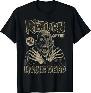 Vintage Return Of The Living Dead Move Horror fans Casual Short Sleeve T-Shirt