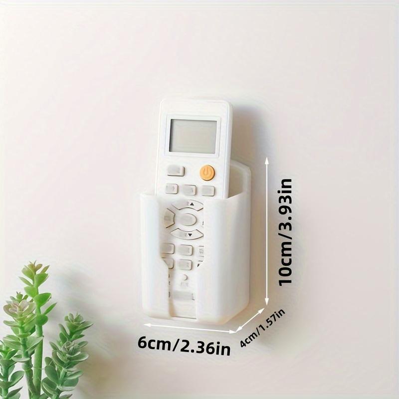Wall Mounted Remote Control Holder, 2 Counts Multipurpose Remote Control Storage Box, Multifunctional Storage Rack for Home Office, Organiser