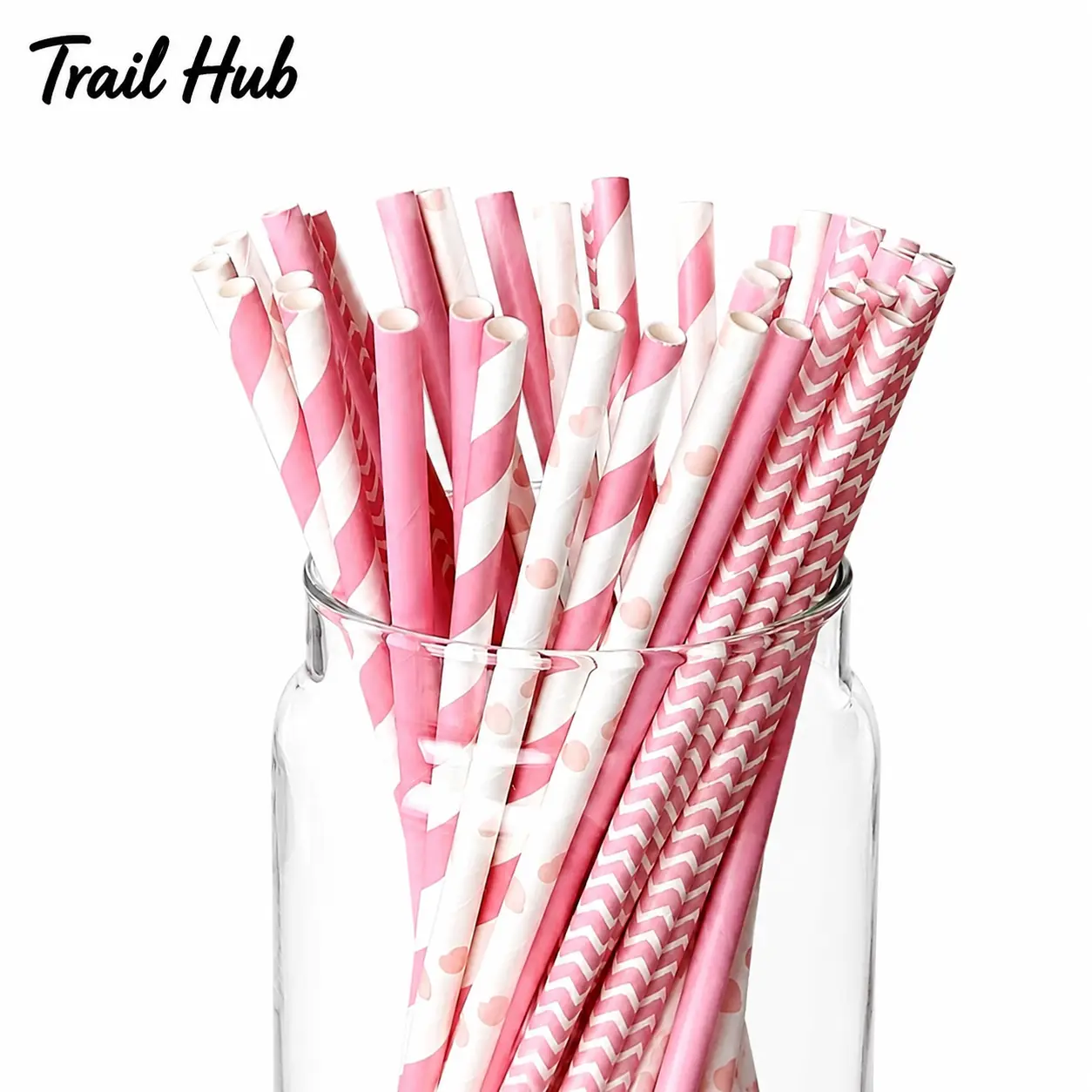 Eco-Friendly Disposable Straight Paper Straws - Food-Grade, Fully Biodegradable, Vibrant Color Bar Utensils, Sustainable Plastic Drinking Tube Alternative for Cafés