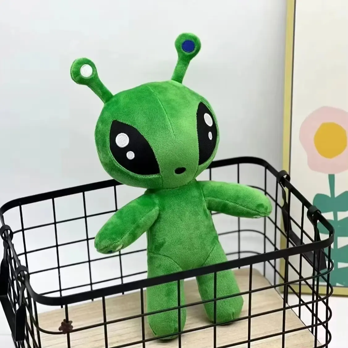 34 Cm Alien Plush Doll, Soft Hug Toy, Indoor Room Decor, Halloween Thanksgiving Christmas Gift, Soft Plush Figure, Decoration Plush Toy
