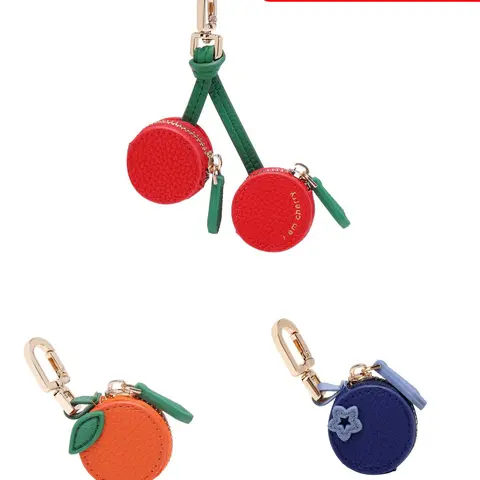 Cute Fruit Bag Charm, Adorable Keychain Accessory for Bags and Backpacks, Christmas Gift , 25 fall&winter , All Season Casual Style，Perfect for Thanksgiving