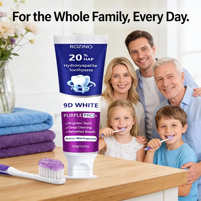 Hap Hydroxyapatite Toothpaste 100g, Gentle Cleaning for Enamel, Removes Surface Stains, Suitable for Sensitive Teeth, Oral Care Essentials, Oral Hygiene Products