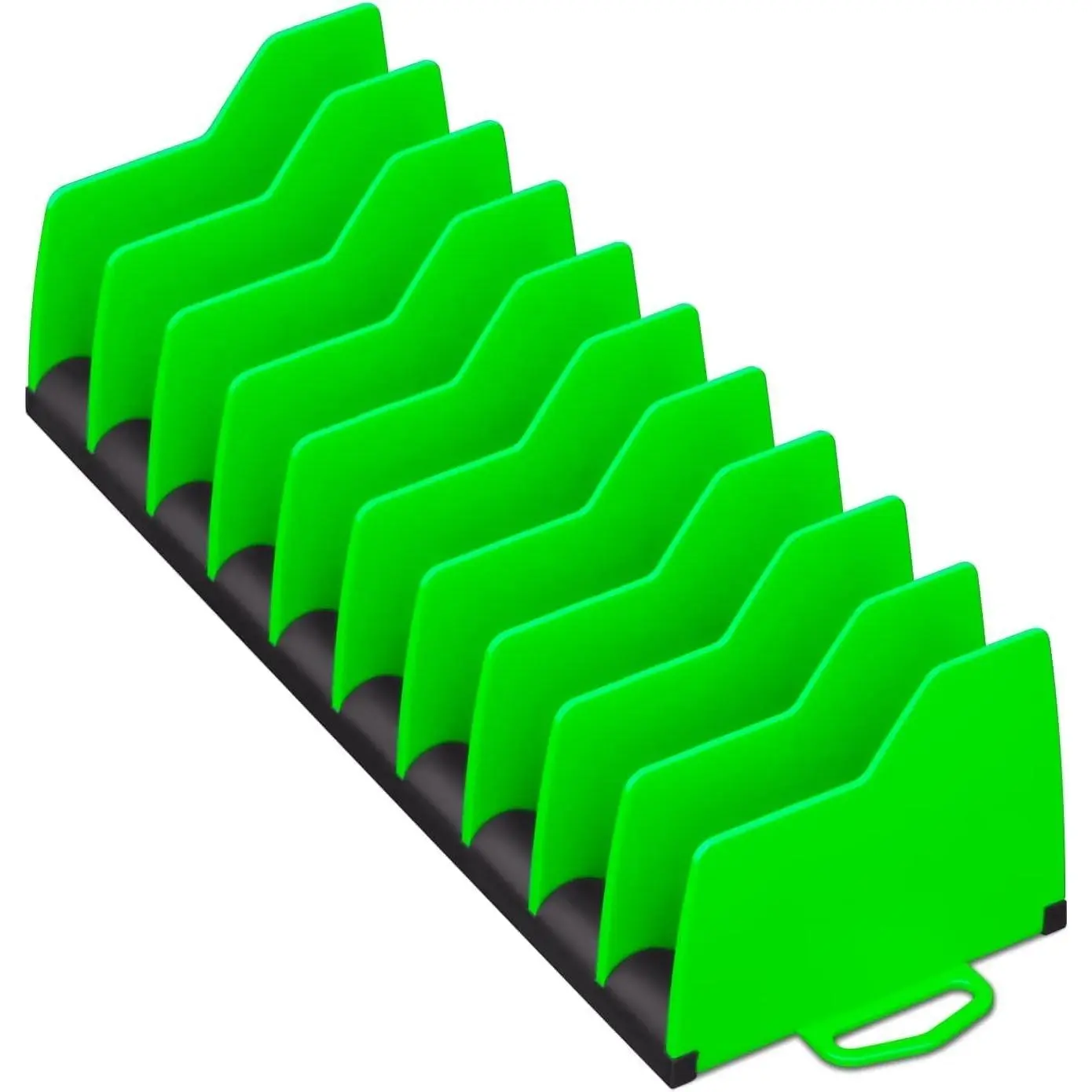 Plier Pro Premium No-Slip Plier Organizer: Toolbox Organization Solution in Vibrant Green for Pliers, Cutters, Slip Joint Pliers - Made in USA