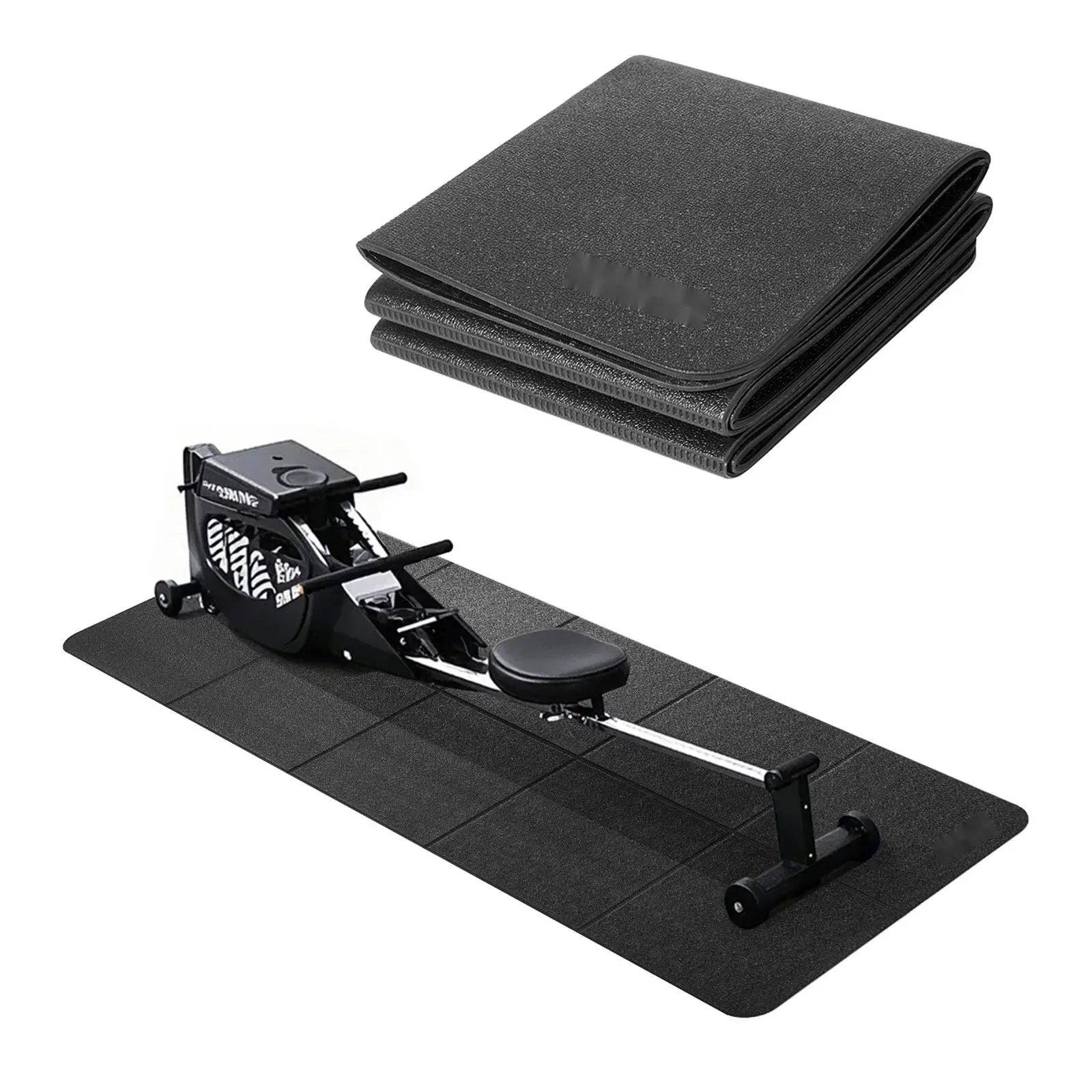 Foldable Walking Pad Treadmill Mat for Carpet and Floor Protection, Portable Home Gym Running Pad, Non-Slip, Easy to Clean, Lightweight and Durable, Under Desk Exercise Equipment Mat for Safe, Quiet, Stable Workouts