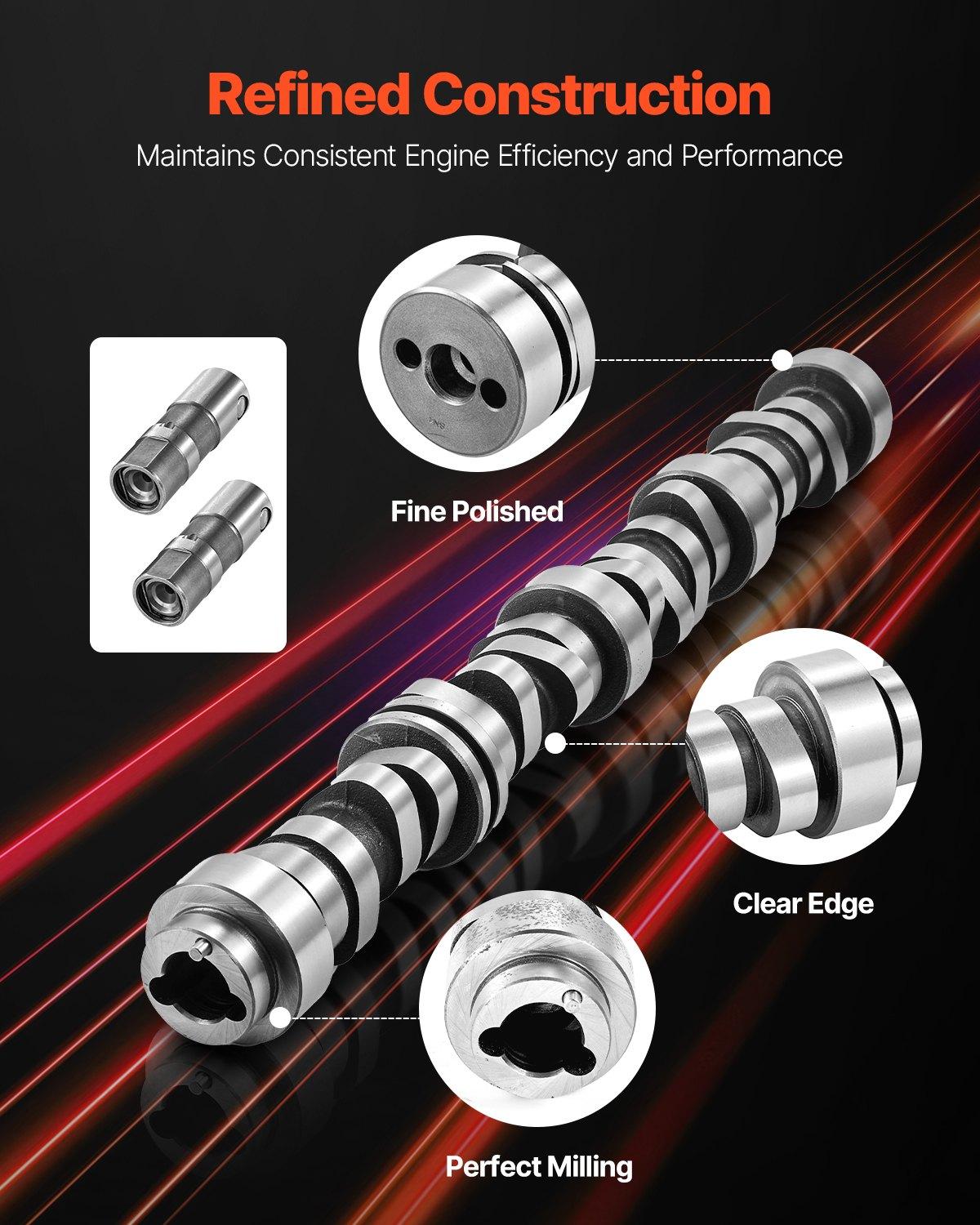 VEVOR AFM Disabled Kit with Camshaft Lifters, 19-Piece Set, Fit 2007 ...