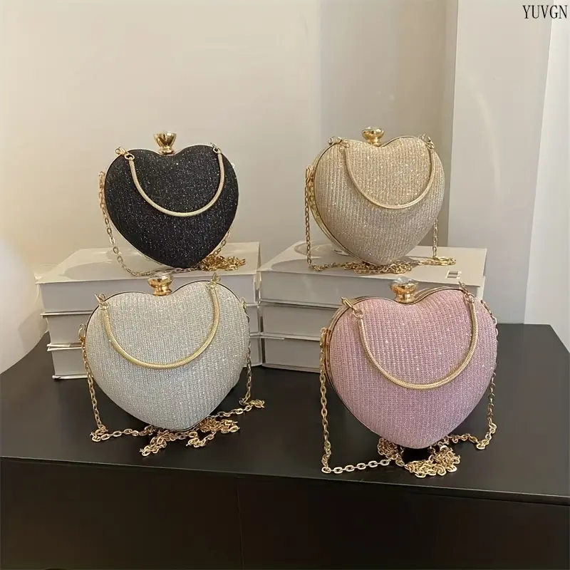 Elegant Silvery Beaded Envelope Clutch, Lightweight Multi-Function Shoulder Bag for Women, Evening Formal Wear