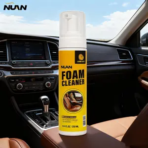 NUAN multi-purpose cleaning spray foam cleaner all purposeFoam Interior Cleaner – NUAN formula safely refreshes leather, headliner, and plastic interiors.-MY0522