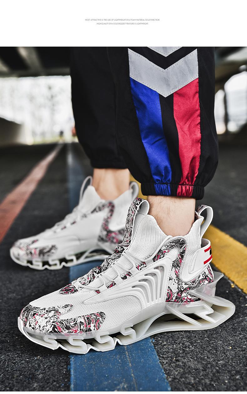 Sneakers That Actually Fit Big Feet Flyknit Running Basketball Shoes (Sizes Up to 13.5)18222