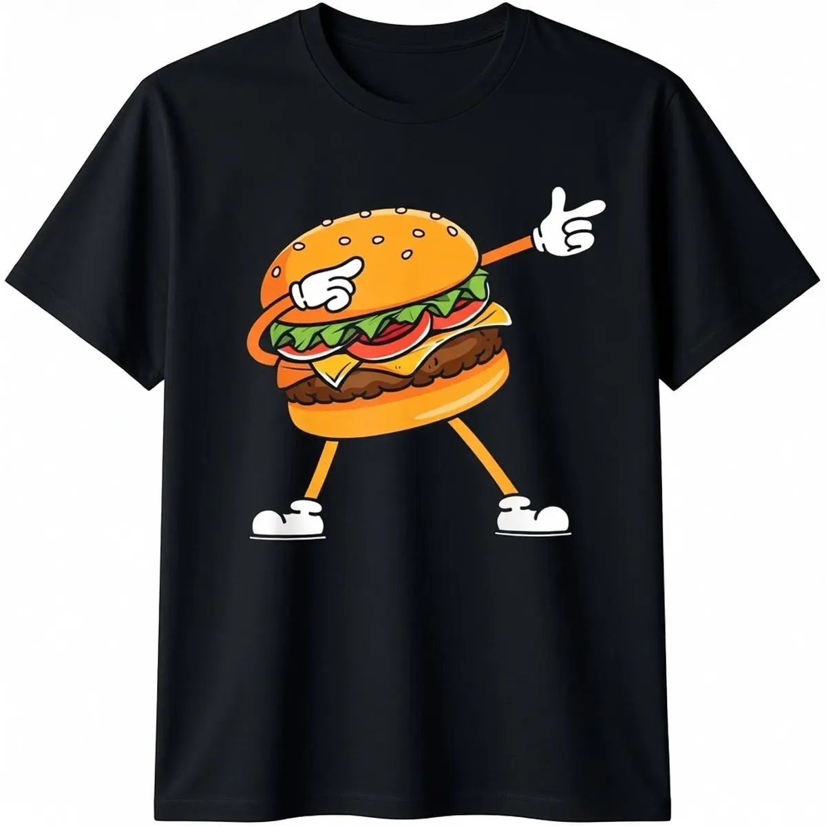 Hamburger Cheeseburger Burger dabbing Fast Food T-Shirt
