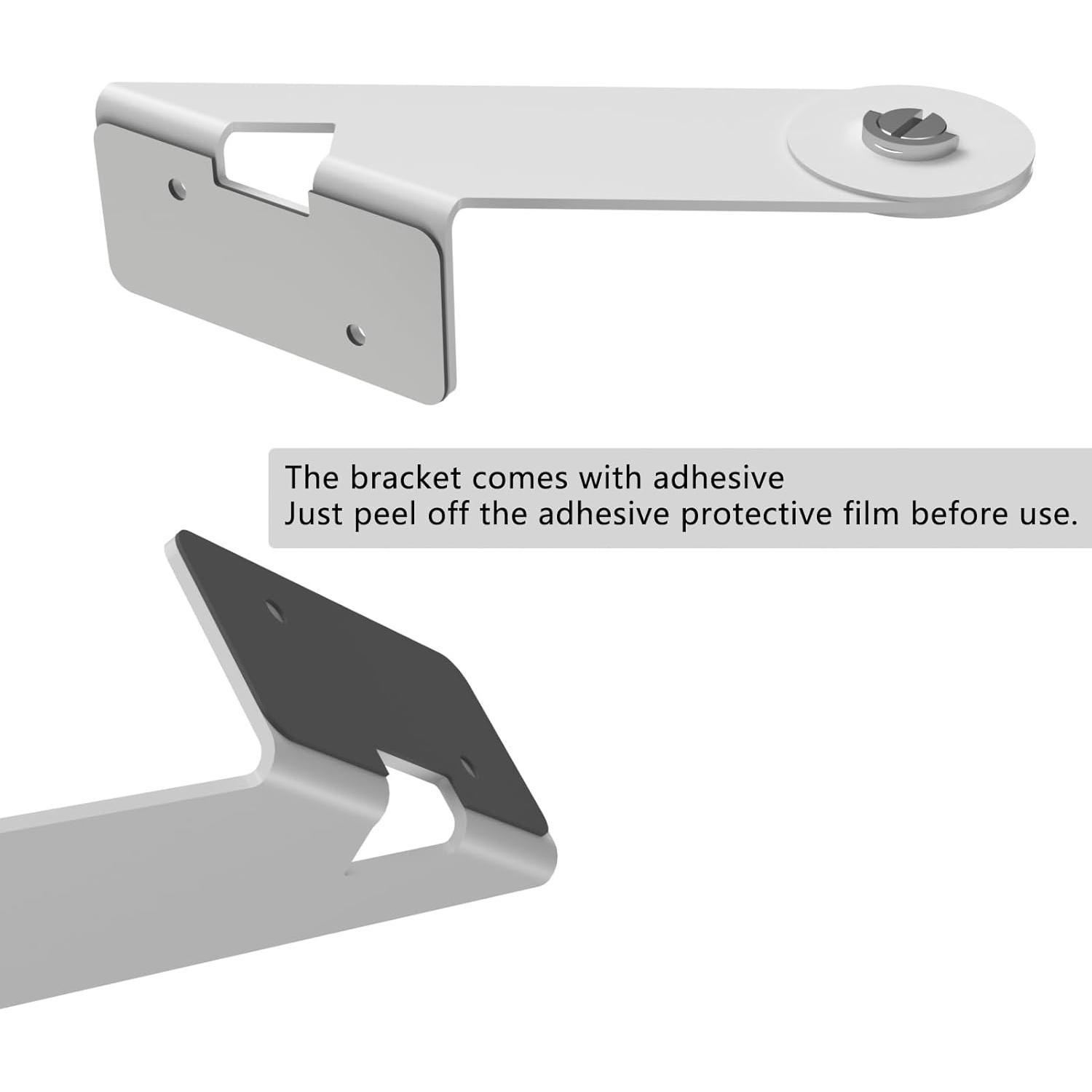 Corner Camera Mount for  Cam Pan v4, Swivel Wall Mount , Improves Field of View Reduce Blind Spots