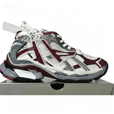 Vintage Distressed Dad Sneakers, Retro Basketball-Inspired Chunky Shoes for Men & Women, Breathable Mesh Casual Athletic Shoes