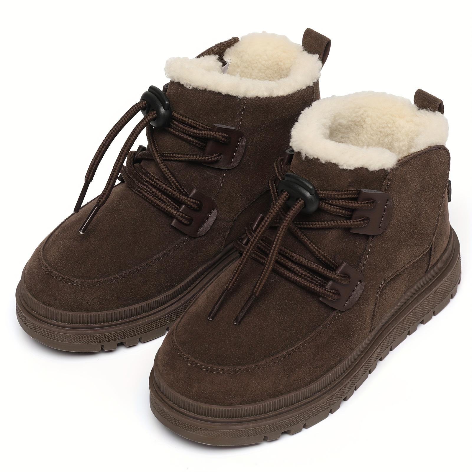 New Snow Boots, Outdoor Shoes for Autumn And Winter, Stylish Ankle Boots, Hiking Shoes, Thickened Sole for Comfort And Warmth, Suitable for Boys And Girls, Available in Various Sizes.