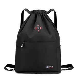 Lightweight Foldable Waterproof Drawstring Backpack | Large Capacity Gym Bag for School, Travel & All Outdoor Activities