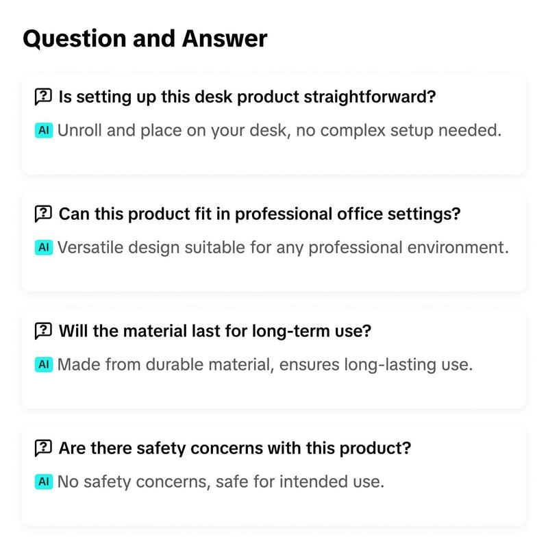 Solid Color Durable Mouse Pad for Laptop, Universal Non-slip Mouse Pad, Durable PU Leather Mouse Pad, Suitable for Office & Learning