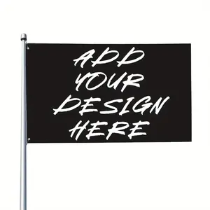 Customized flags, indoor/outdoor personalized banners, can be printed with your own logo/design/text, no electricity required, high-quality printing, polyester fabric, personalized flags, printed flags, commercial promotion