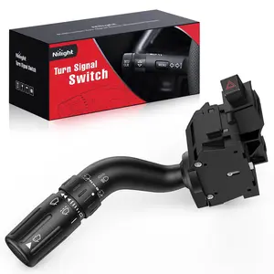 Nilight PP ABS Turn Signal Switch - Easy to Install, Exactly OEM Design, Compatible with 2006-2010 Ford Explorer & Mercury Mountaineer Windshield Wiper Multifunction Combination Lever Switch