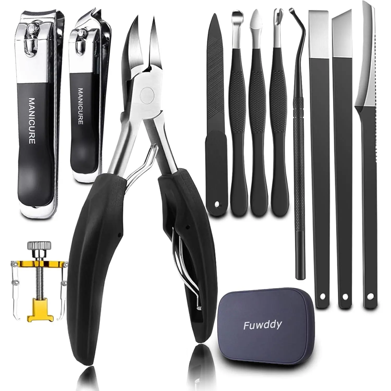 Ingrown Toenail Clipper Pedicure Knife Thick Nail Callus Remover Tools for Seniors Men Women