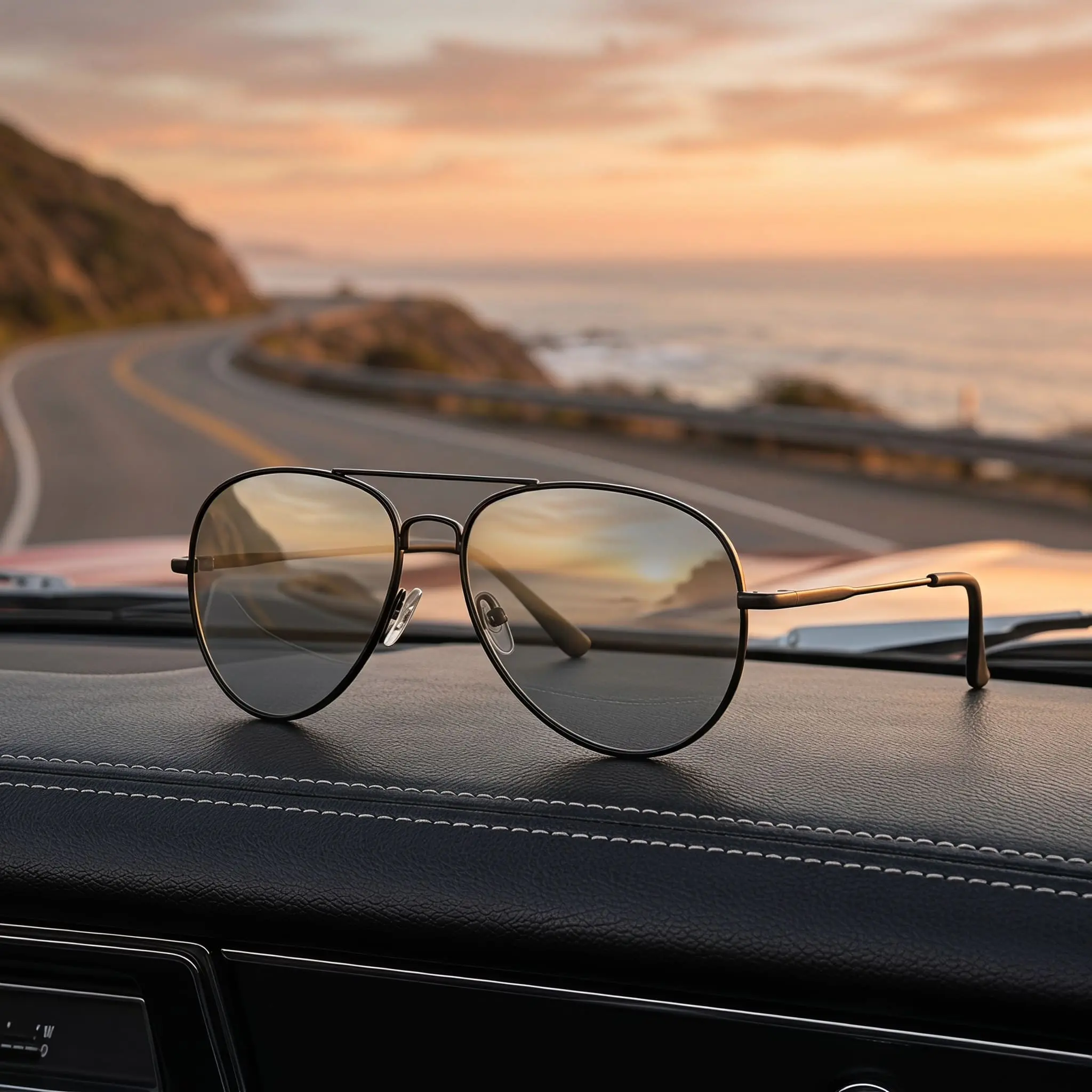Unisex Polarized Aviator Sunglasses - Classic Silver Metal Frame Shades with Spring Hinges, UV400 Anti-Glare Driving Eyewear for Men & Women Travel & Sports