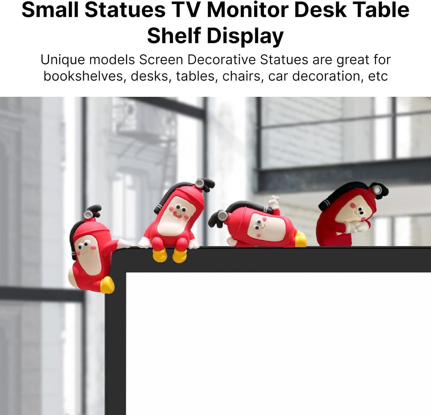 Mr. Eliminate Tired Lazy Duck Mini Desktop Ornament, 2025 New Desktop Decoration. A great work companion, 4-piece set. Perfect for computer screens, offices, and home décor. A great choice for Black Friday and Christmas gifts.