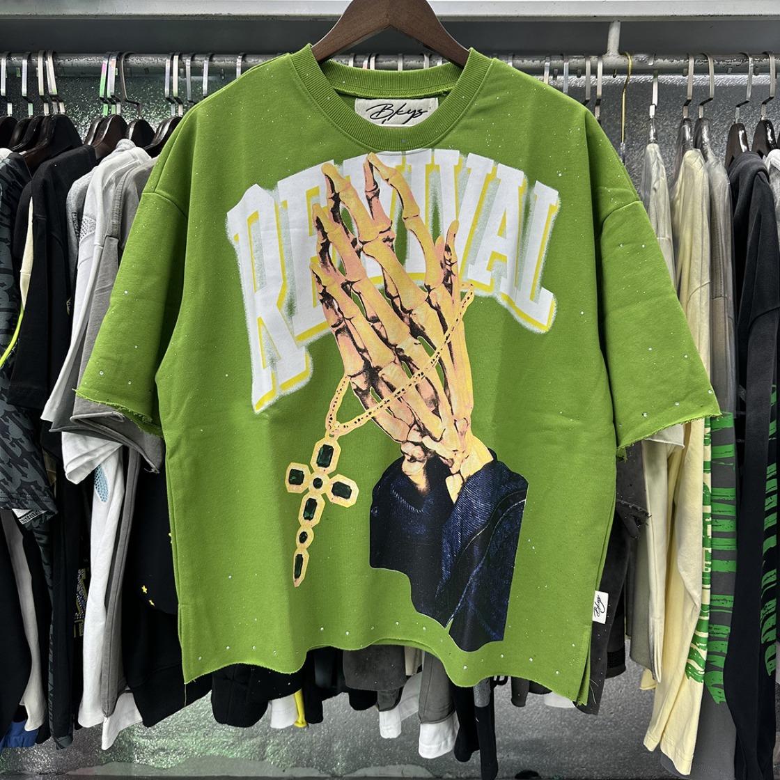 Sparkling Rhinestone Crew Neck T-Shirt, Unisex Loose Cotton Summer Tee, Plus Size, Bling Character Print, Washed Gray Full Diamond Cropped Top for Men Women