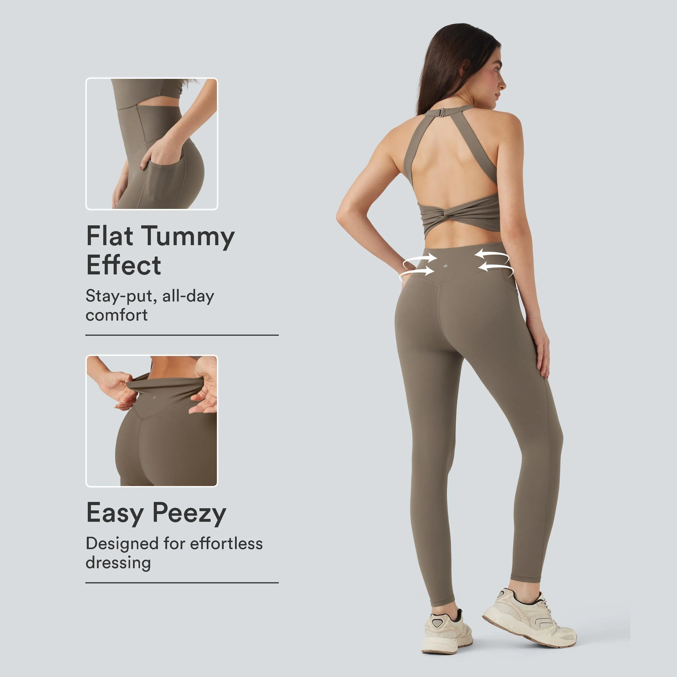 【Creator’s Pick】Halara UltraSculpt Tummy Control Training Jumpsuit with Pockets-Easy Peezy Edition 【Creator’s Pick】Halara UltraSculpt Tummy Control Training Jumpsuit with Pockets-Easy Peezy Edition