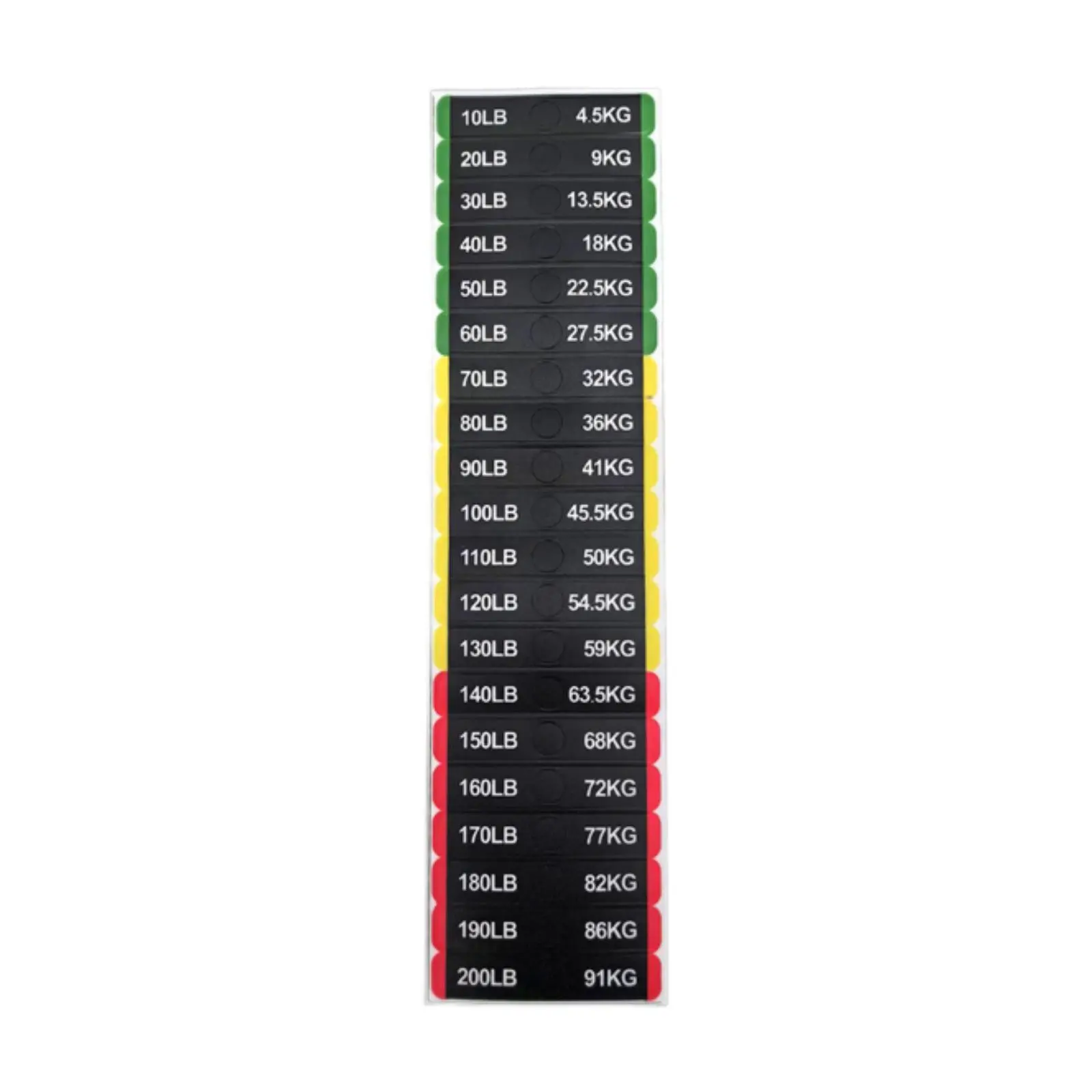 Breaker Label Stickers, Weight Stickers for Gym Workouts, Fitness Equipment Labels, Durable Adhesive Stickers for Exercise Gear