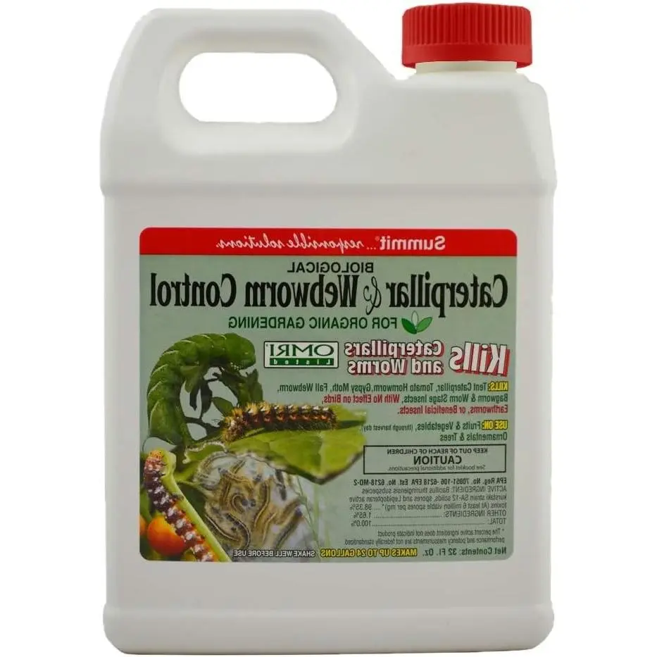 Summit Caterpillar and Webworm Control-Hose End, 1 Qt Concentrate For Insects