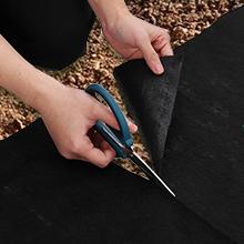 GARVEE Woven Landscape Fabric 5.8oz, GARVEE 4 x 100FT Weed Fabric Barrier, Double Layer, Garden Fabric Weed Barrier, Weed Control Fabric Ground Cover, Gardening Mat for Garden Beds, Landscaping