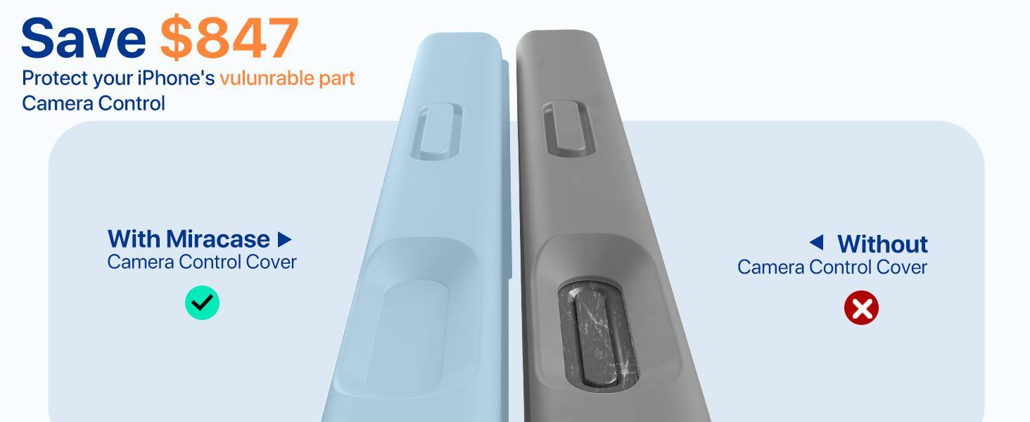 Miracase Magnetic for iPhone 17 Pro Max Case, Compatible with MagSafe, Integrated Silicone Camera Control Cover, 3.0mm Thicken Shockproof Drop Protection Phone Case for 17 ProMax, Clove Purple