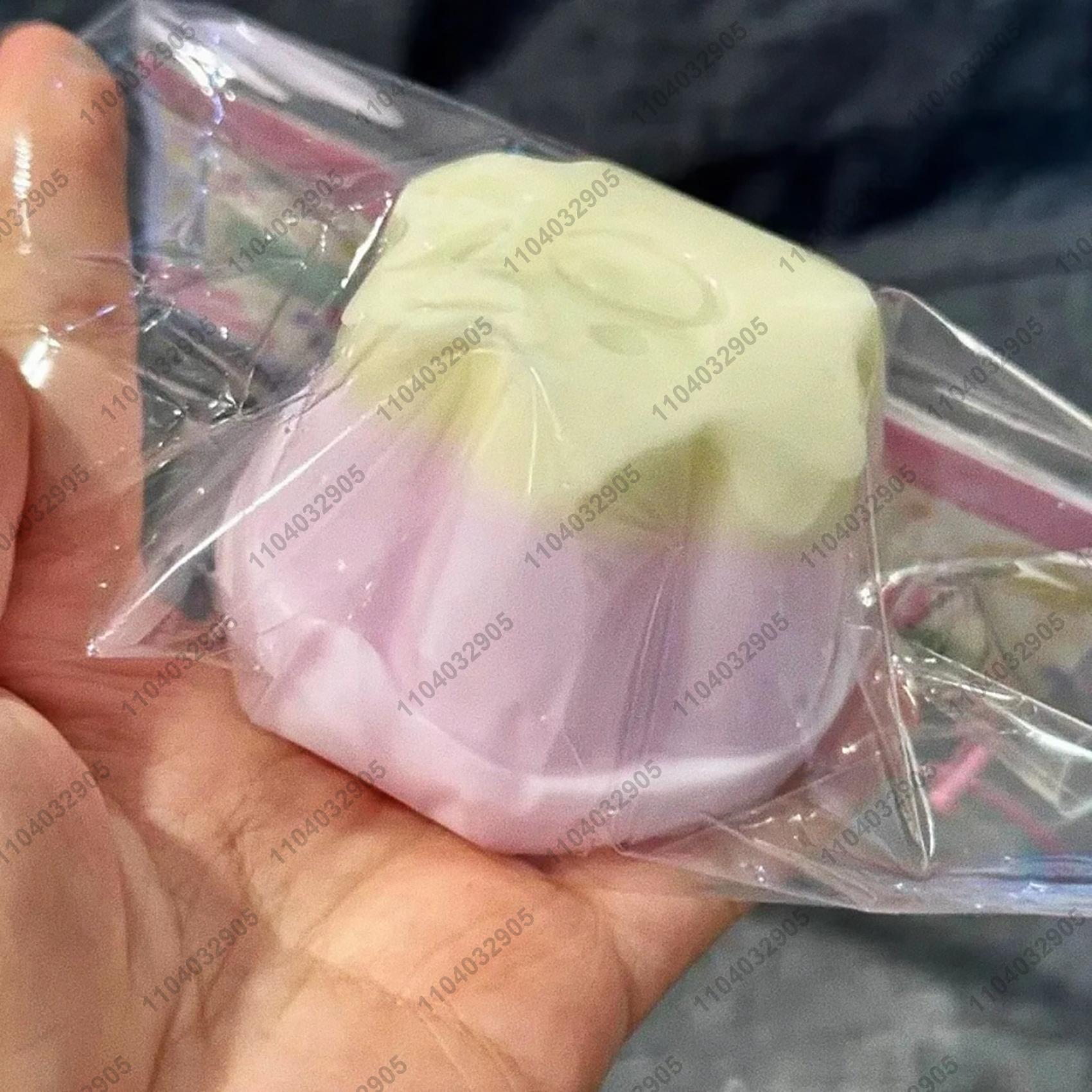 Strawberry Caramel Jelly Taba Squishy Soft Silicone Pudding Slow Rebound Squeeze Toy Hand Relaxation Venting Artifact