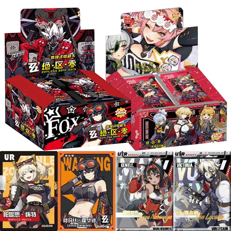 2026 hot item Zenless Zone Zero Card Ellen Joe Alexandrina Sebastiane Anime Game Surrounding Trading Character Collectible Cards Toys Gifts Popular toys