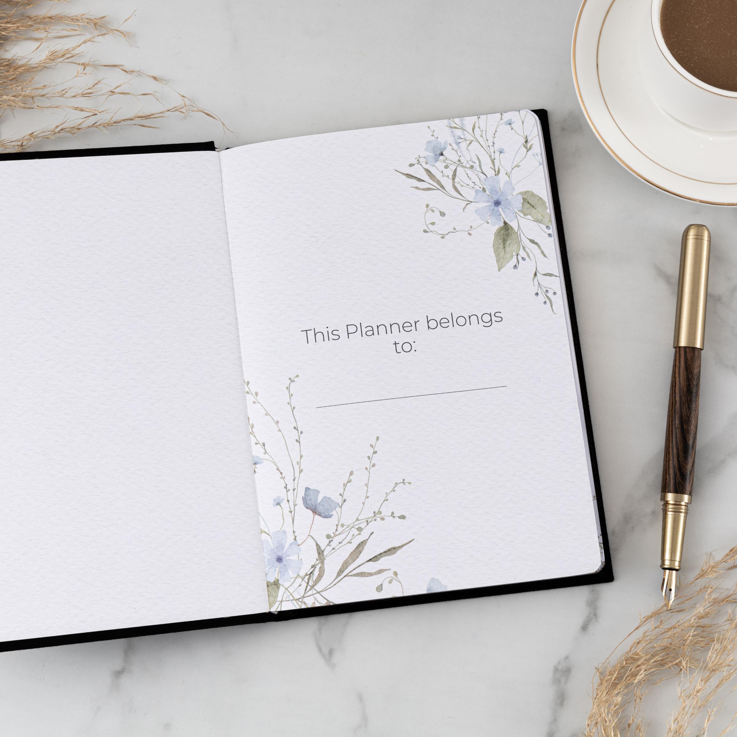 Universal Diary Notebook, 1 Count/1 Set Daily Personal Planner Notebook, Portable Journal-record Notebook for Plan & Office & Budget, Daily Devotional Journal, Travel Diary Notebook, Daily Guided Journal