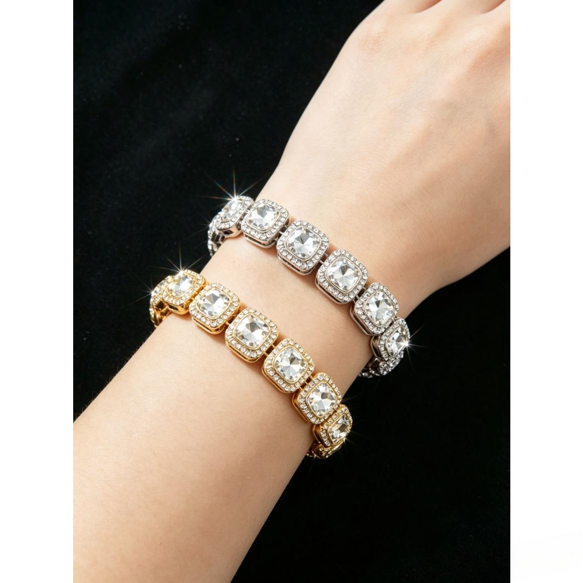 13MM Tennis Chain Necklace For Men Large Particles Moissanite Hip Hop Style Jewelry Accessories Luxury Iced Out Male Gift