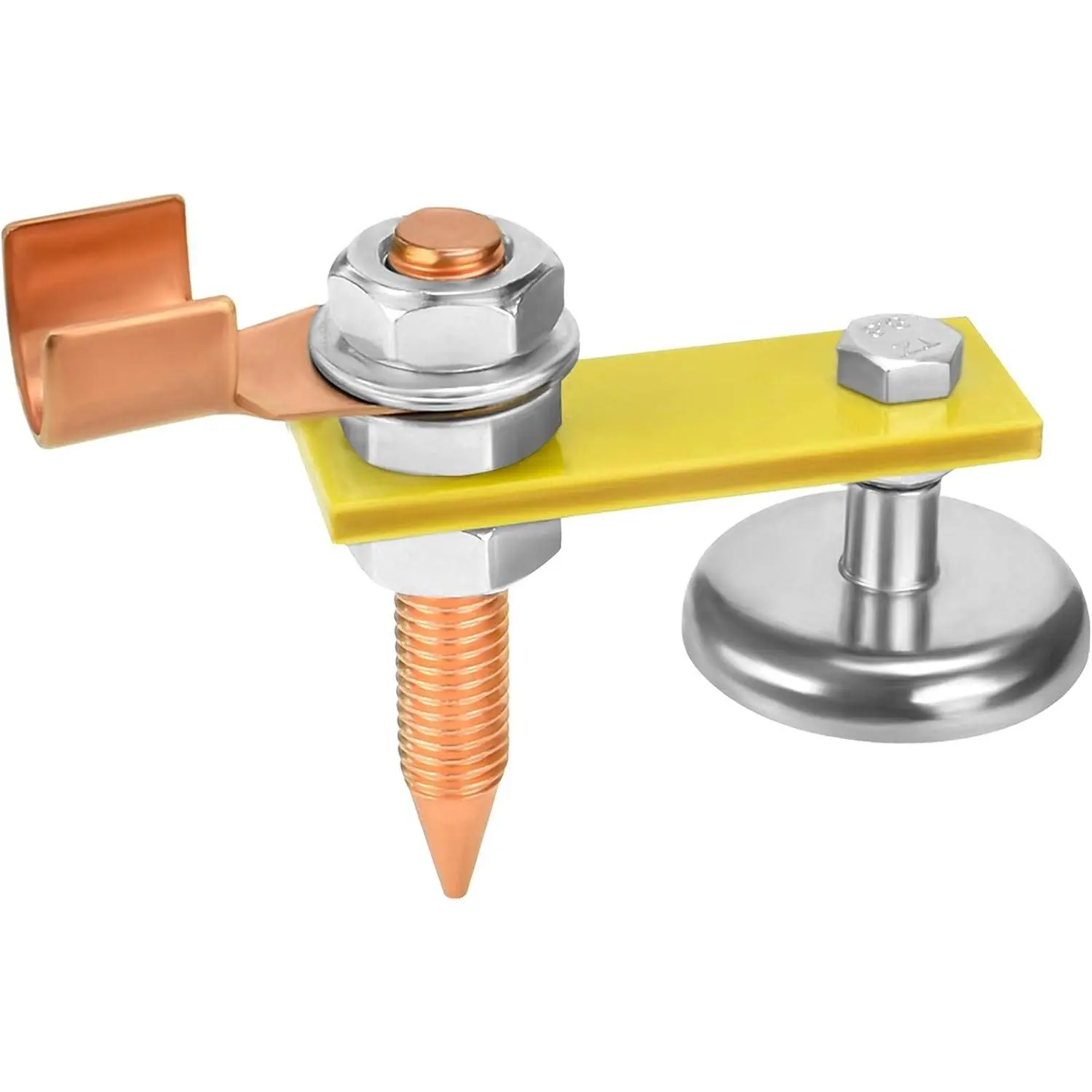 Upgrade  Welding Support Ground Clamp Tools | Welding     Large Suction, Copper Tail Welding Accessories Stability Clamps