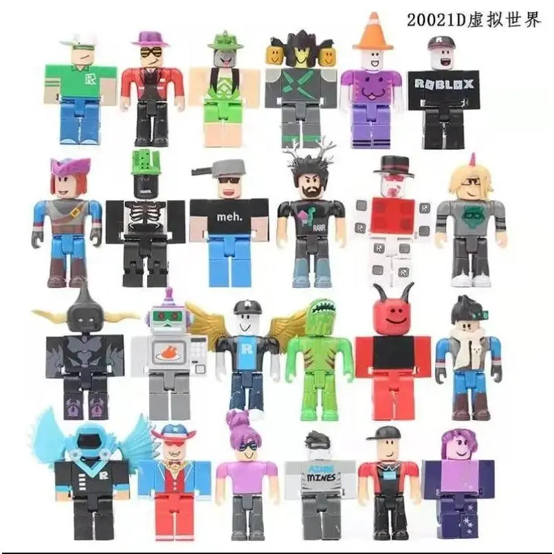 ROBLOX Series Creativity Game Model Toy, Cute Cartoon Character Exquisite Figure, Kids' Birthday Gift, None
