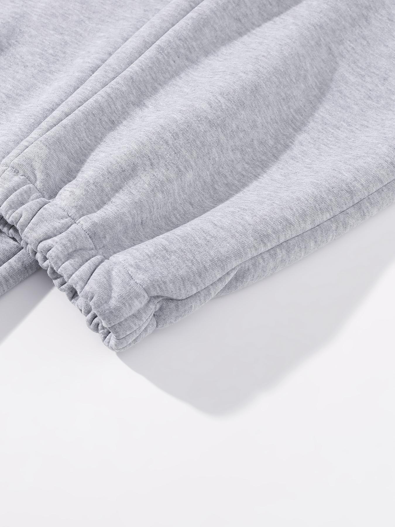 Men's Casual Fleece Drawstring Pants, Comfortable Warmth for Daily Wear, Sports & Outdoor Activities, Men's Jogger Sweatpants, Drawstring Waist Sweatpants