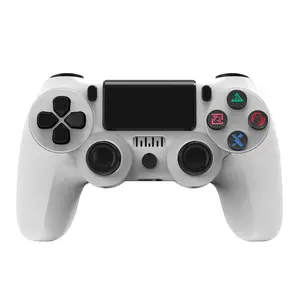Custom model suitable for PS4 controller, P4 wireless Bluetooth vibrating game controller, PS4 console game controller, P4 controller with light strip