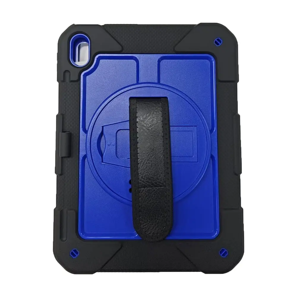 iPad 10th Gen 2022 Case, iPad A16/11, iPad 12 2026 Protector, Shockproof, 360° Rotating Stand, Pen Slot, Wrist Strap, Compatible with 10th Gen Tablet