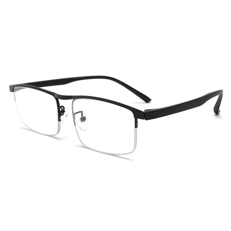 Unisex Vintage Sports Progressive Multifocal Eyeglasses - Anti-Blue Light Blocking, UV Protection, Polarized, Unbreakable Lenses (+1.50D/+2.00D) for Computer Users, Outdoor Fishing, Daily Wear, Progressive Glasses, Blue Light Blocking Lens, Single Pair, D