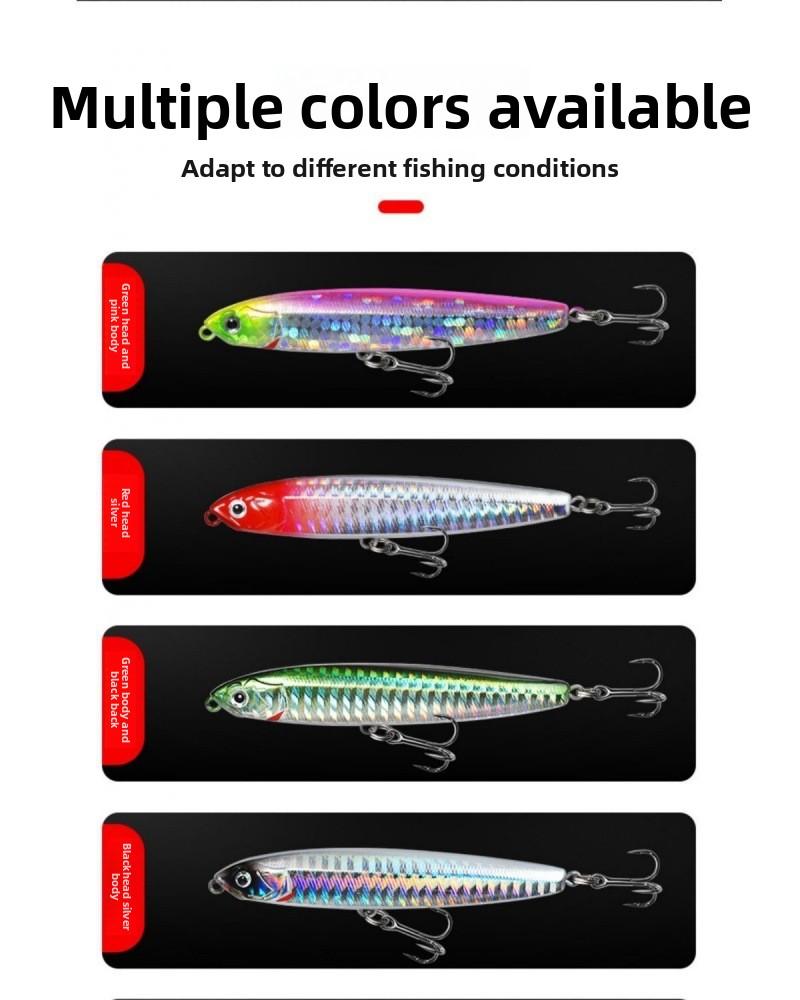 Ghost fly submerged pencil Luya bait fishing long throw Mino pencil 10g 14g independent packaging box