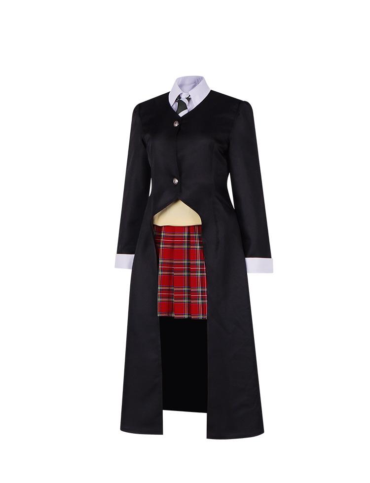 Maka Albarn Cosplay Anime Soul Eater Costume Women Girl Skirt Uniform Suit Wig Halloween Party Role Play Outfit Maka Cos Prop