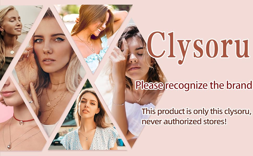 Lucky Necklace Layering Clasp Womens Jewelry Separators 18K Gold and Silver Multiple Necklace Clasp Look