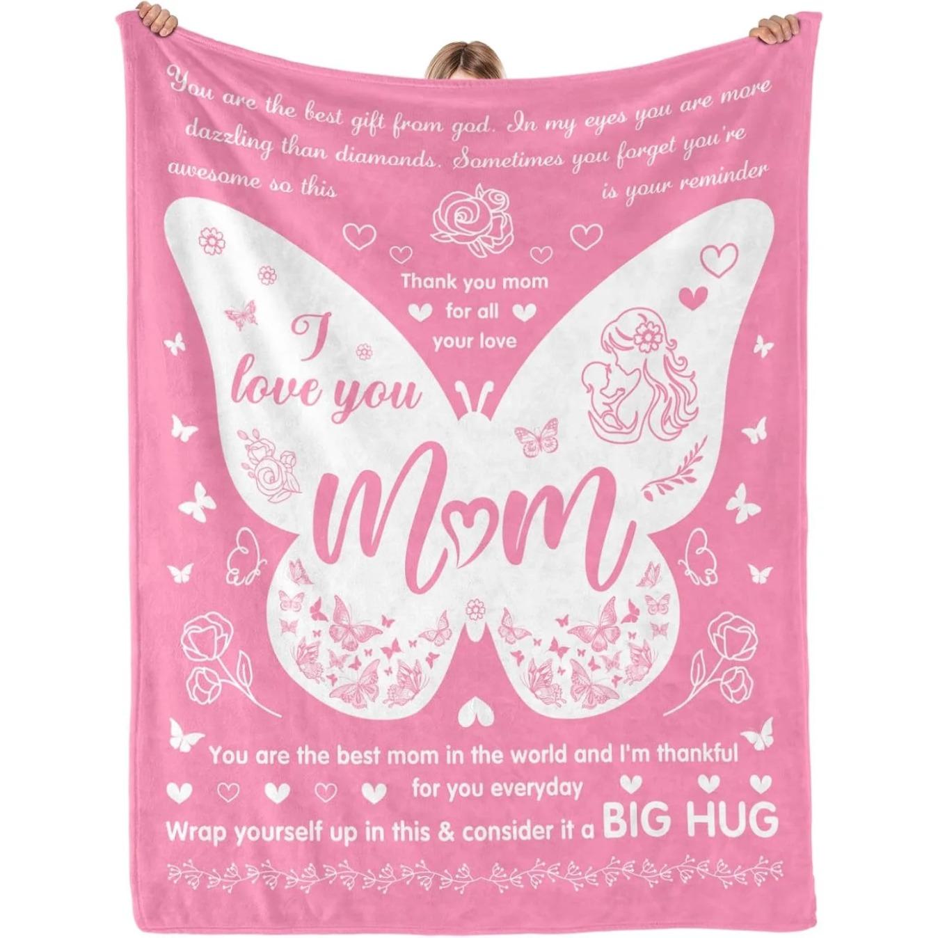 Perfect Gift for Abuela Soft Throw Blanket Cozy Lightweight Blanket for Mom Mama Dad Wife Sister Grandma Birthday Anniversary Mother's Day Father's Day Gift